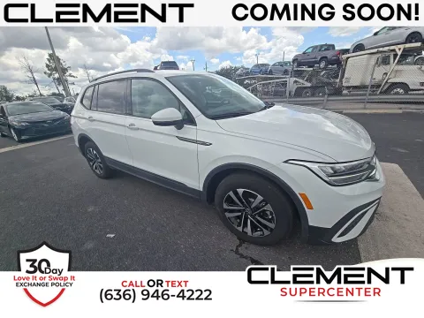 White 2023 Volkswagen Tiguan 2.0T S for sale in Florissant, MO