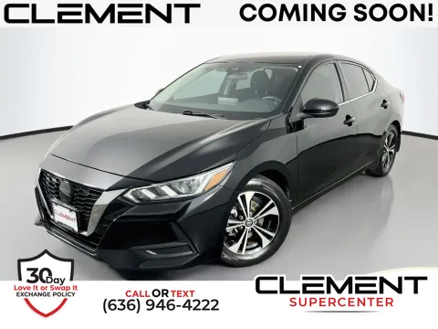 Black 2021 Nissan Sentra SV for sale in Florissant, MO