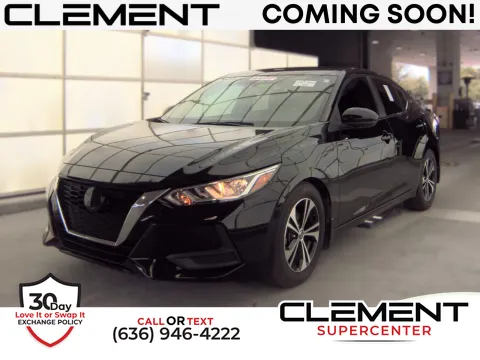 Black 2021 Nissan Sentra SV for sale in Florissant, MO