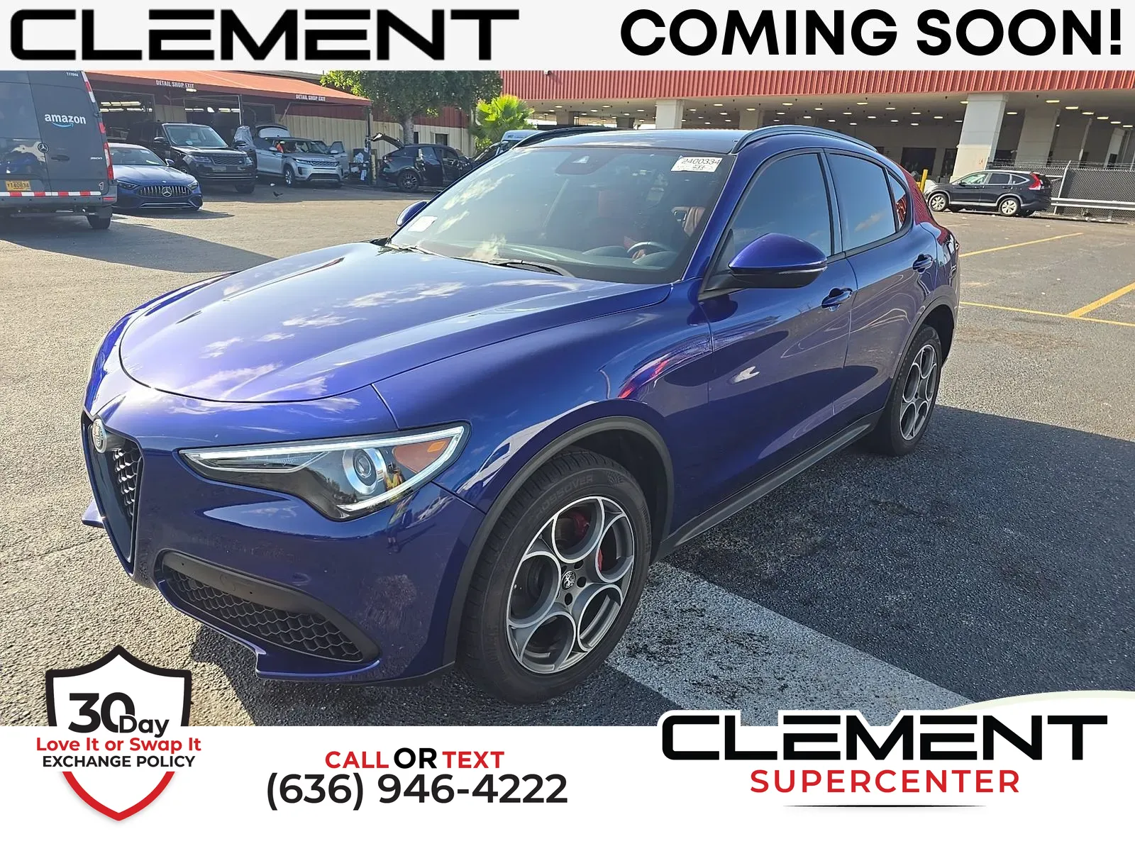 Blue 2023 Alfa Romeo Stelvio Sprint for sale in Florissant, MO