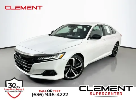 White 2022 Honda Accord Sport for sale in Florissant, MO