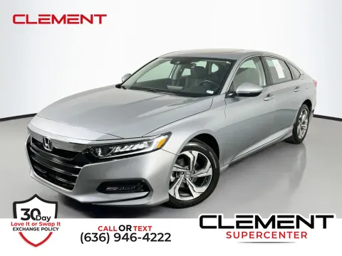 Silver 2019 Honda Accord EX-L for sale in Florissant, MO