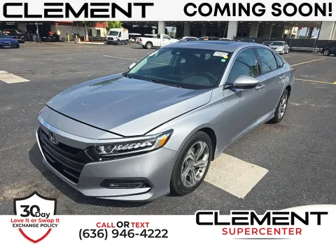 Silver 2019 Honda Accord EX-L for sale in Florissant, MO