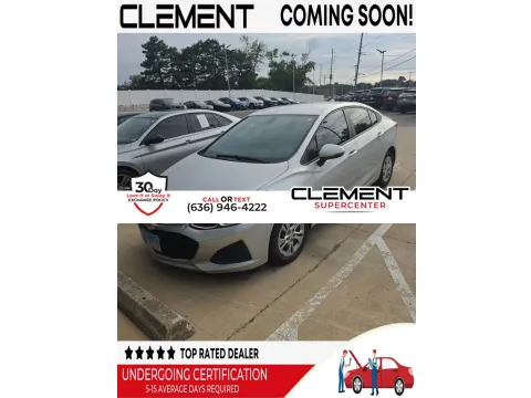 Silver 2019 Chevrolet Cruze LS for sale in Florissant, MO