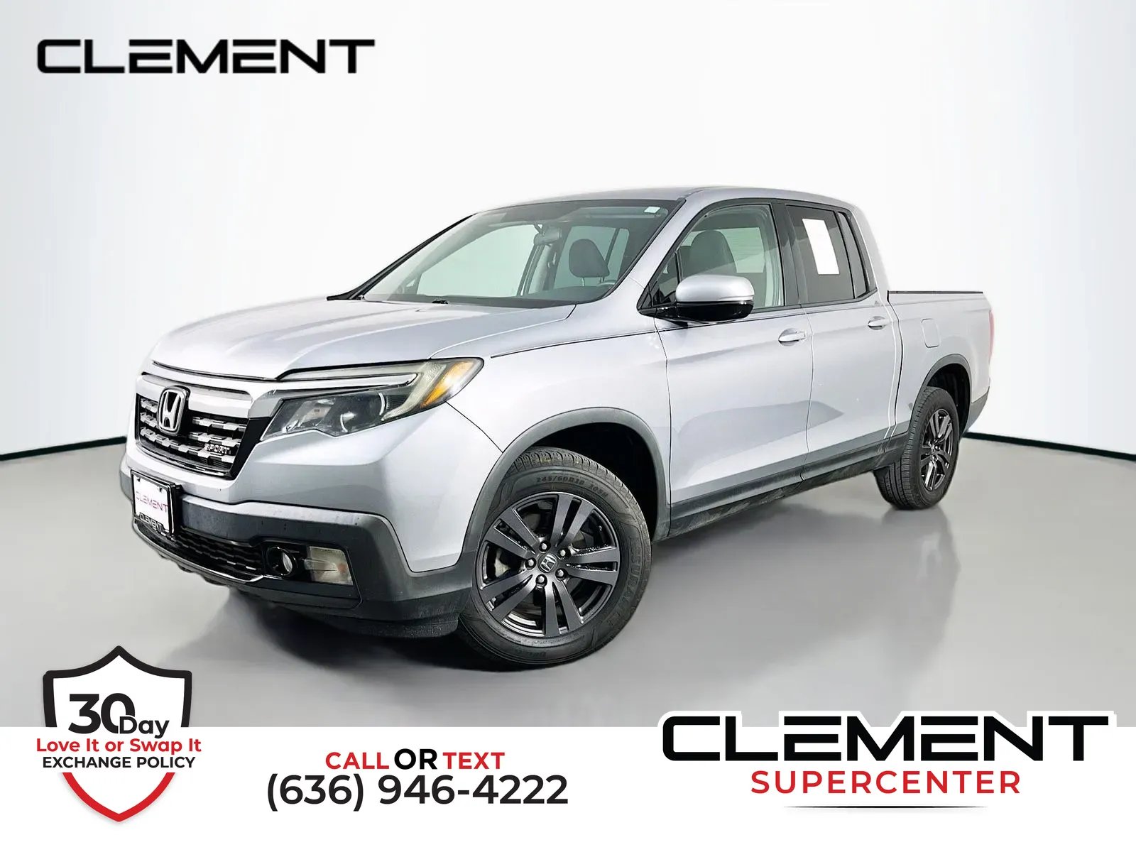 Silver 2019 Honda Ridgeline Sport for sale in Florissant, MO