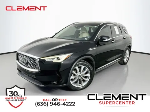 Black 2019 INFINITI QX50 LUXE for sale in Florissant, MO