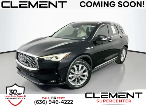 Black 2019 INFINITI QX50 LUXE for sale in Florissant, MO
