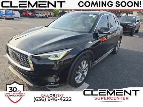 Black 2019 INFINITI QX50 LUXE for sale in Florissant, MO