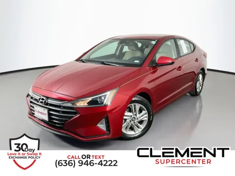 Red 2019 Hyundai Elantra SEL for sale in Florissant, MO