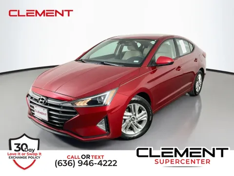 Red 2019 Hyundai Elantra SEL for sale in Florissant, MO