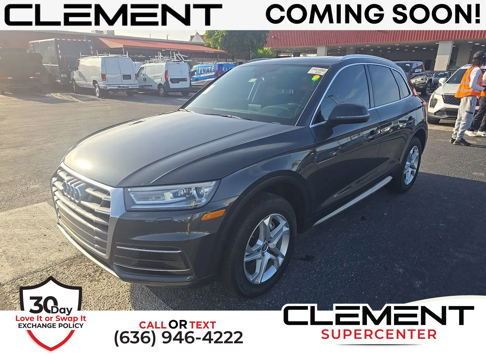 Gray 2019 Audi Q5 2.0T Premium for sale in Florissant, MO