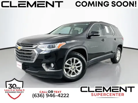 Black 2020 Chevrolet Traverse LT for sale in Florissant, MO