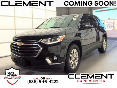 Black 2020 Chevrolet Traverse LT for sale in Florissant, MO
