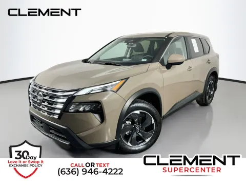Beige 2025 Nissan Rogue SV for sale in Florissant, MO