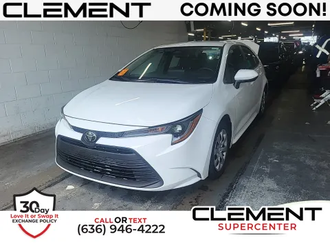 White 2025 Toyota Corolla LE for sale in Florissant, MO