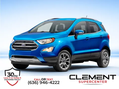 White 2019 Ford EcoSport SE for sale in Florissant, MO