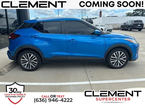 Blue 2021 Nissan Kicks SV for sale in Florissant, MO