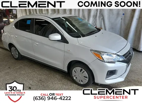 White 2024 Mitsubishi Mirage G4 ES for sale in Florissant, MO