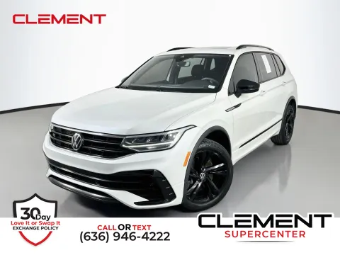 White 2023 Volkswagen Tiguan 2.0T SE R-Line Black for sale in Florissant, MO
