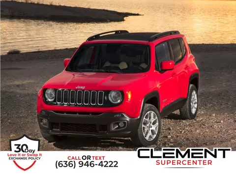 Red 2016 Jeep Renegade Limited for sale in Florissant, MO