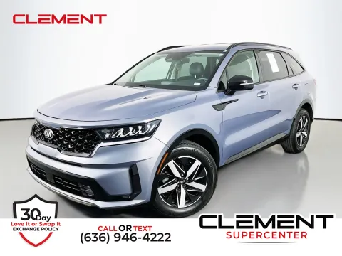 Silver 2021 Kia Sorento EX for sale in Florissant, MO