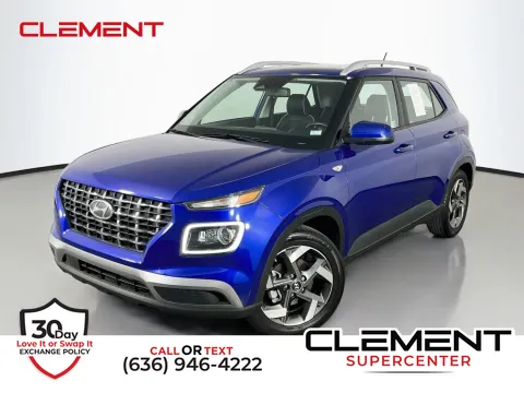 Blue 2024 Hyundai Venue Limited for sale in Florissant, MO