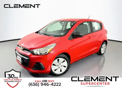 Red 2017 Chevrolet Spark LS for sale in Florissant, MO