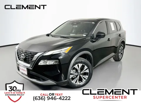 Black 2023 Nissan Rogue SV for sale in Florissant, MO