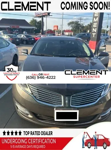 Unknown 2016 Lincoln MKZ Hybrid for sale in Florissant, MO