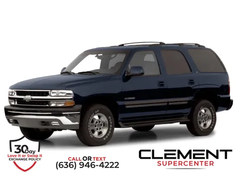Red 2001 Chevrolet Tahoe LT for sale in Florissant, MO