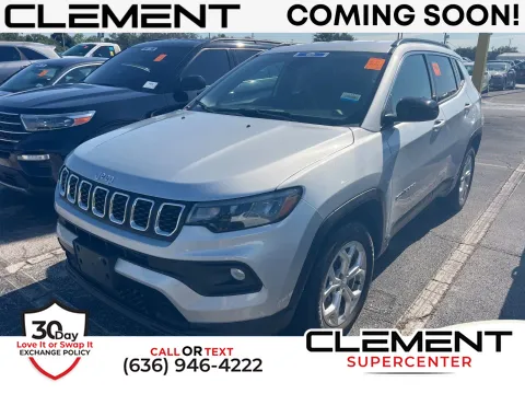 Silver 2024 Jeep Compass Latitude for sale in Florissant, MO