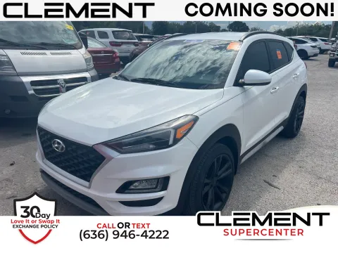White 2019 Hyundai Tucson Sport for sale in Florissant, MO