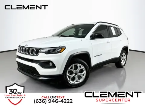 White 2025 Jeep Compass Latitude for sale in Florissant, MO