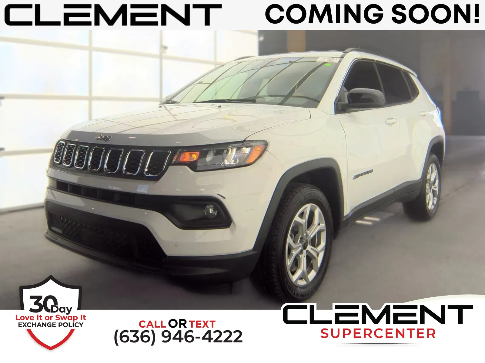 White 2025 Jeep Compass Latitude for sale in Florissant, MO