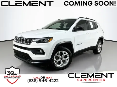 White 2025 Jeep Compass Latitude for sale in Florissant, MO