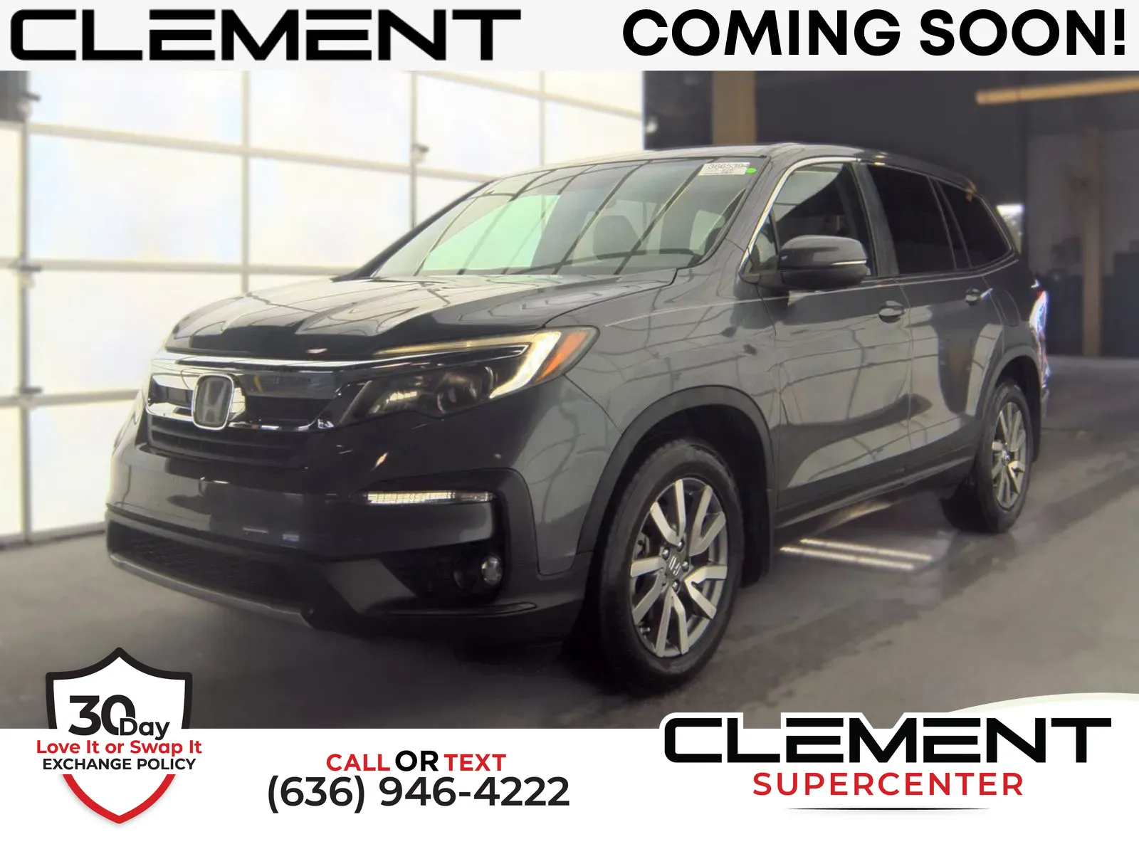 Gray 2019 Honda Pilot EX for sale in Florissant, MO