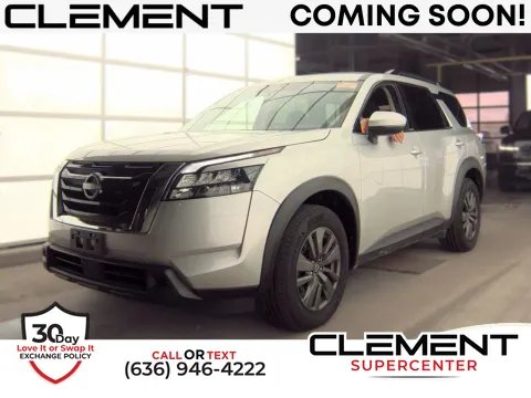 Silver 2024 Nissan Pathfinder SV for sale in Florissant, MO