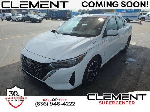 White 2024 Nissan Sentra SV for sale in Florissant, MO