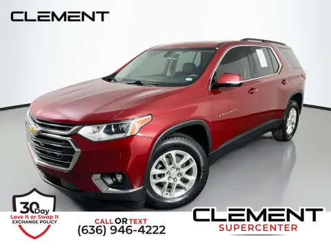 Red 2020 Chevrolet Traverse 3LT for sale in Florissant, MO