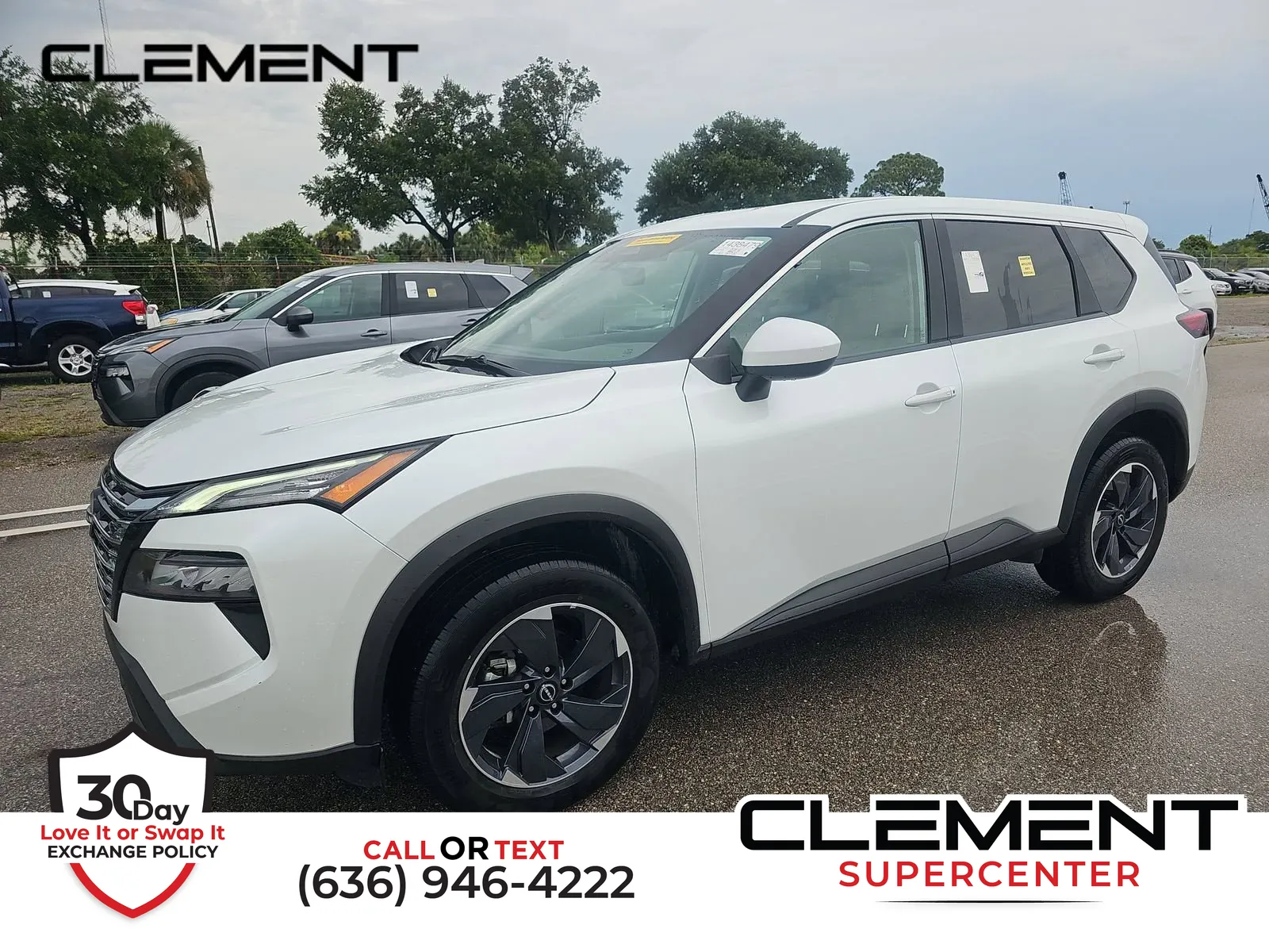 White 2025 Nissan Rogue SV for sale in Florissant, MO