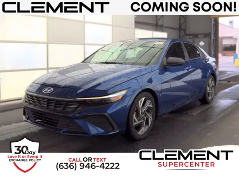 Blue 2025 Hyundai Elantra SEL Sport for sale in Florissant, MO