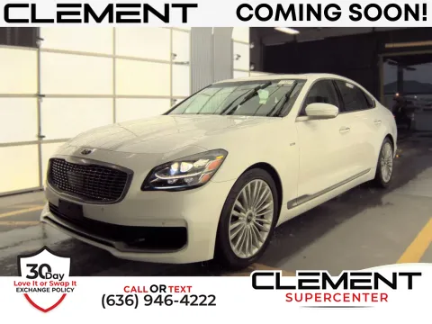 White 2019 Kia K900 Luxury for sale in Florissant, MO