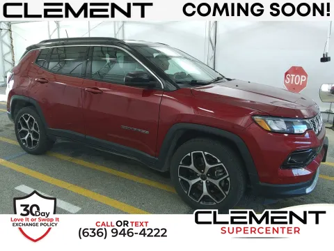 Red 2025 Jeep Compass Limited for sale in Florissant, MO