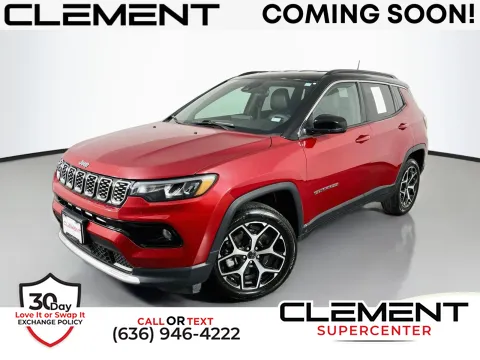 Red 2025 Jeep Compass Limited for sale in Florissant, MO