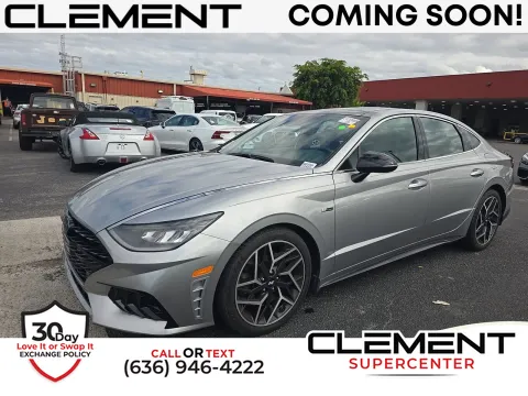 Silver 2021 Hyundai Sonata N Line for sale in Florissant, MO
