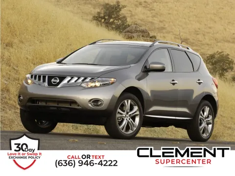 Black 2009 Nissan Murano LE for sale in Florissant, MO