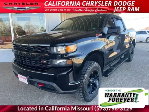Black 2021 Chevrolet Silverado 1500 Custom Trail Boss for sale in California, MO