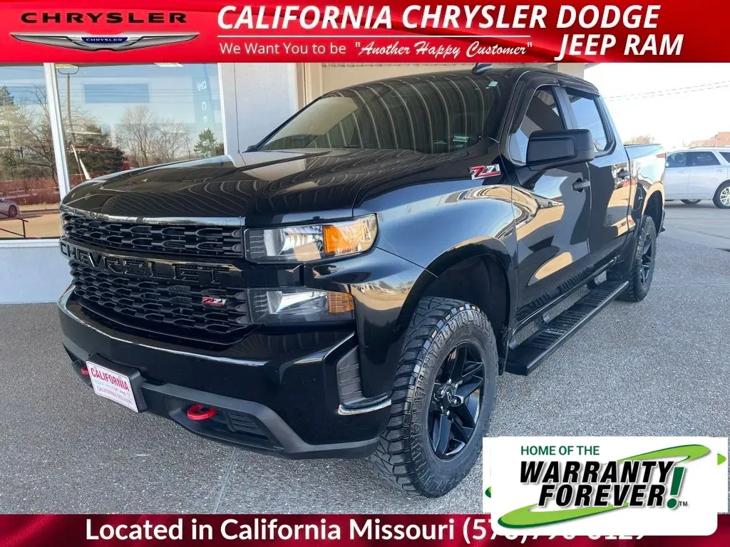 Black 2021 Chevrolet Silverado 1500 Custom Trail Boss for sale in California, MO