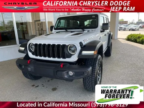 White 2024 Jeep Wrangler Rubicon for sale in California, MO