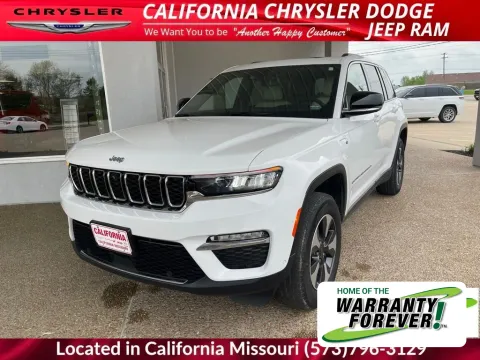 White 2024 Jeep Grand Cherokee 4xe for sale in California, MO